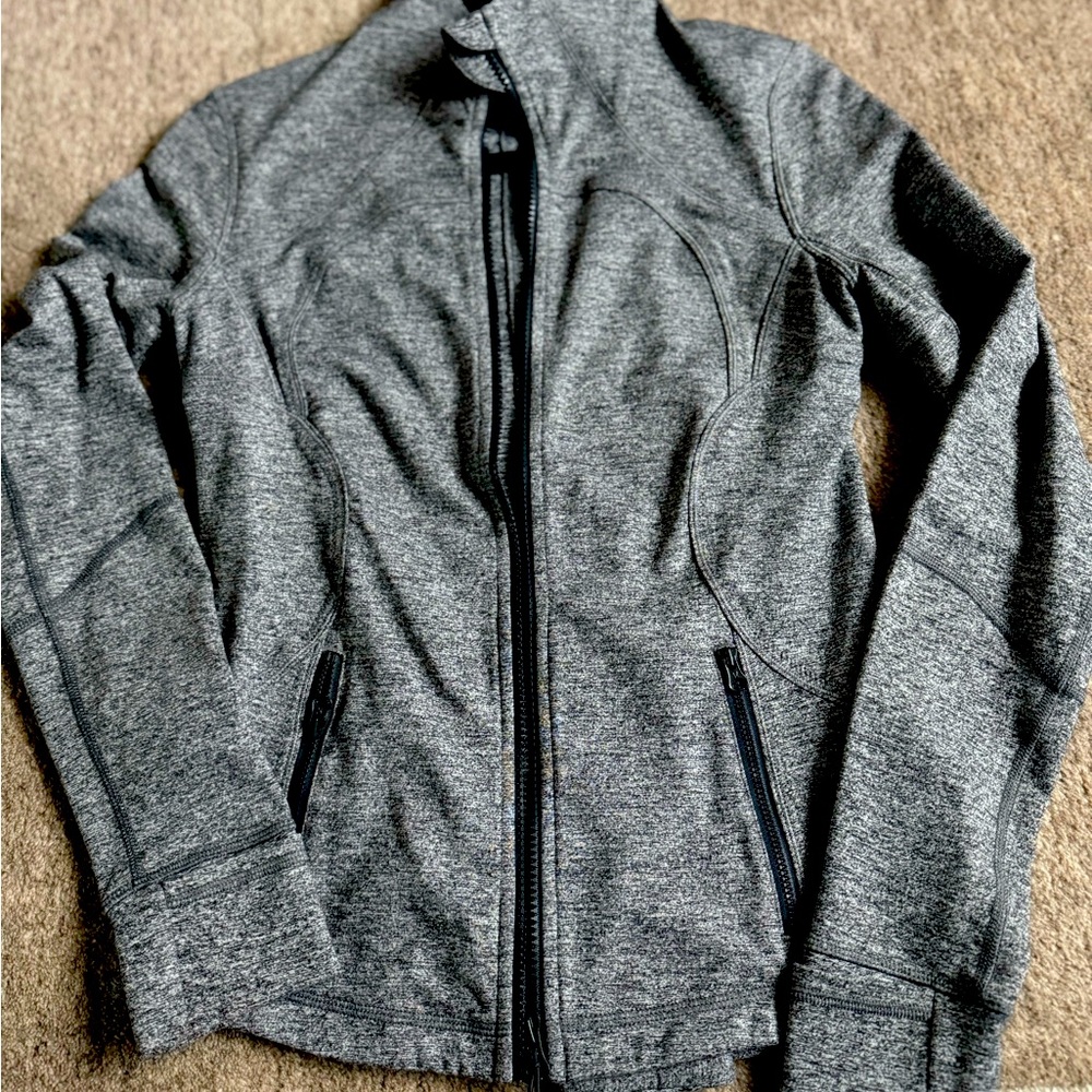 Lululemon Define Jacket Sz 8 Grey